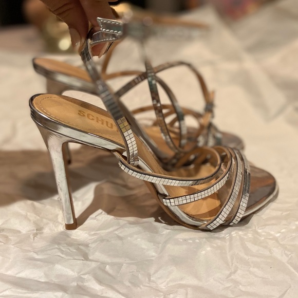 Schutz Disco Ball Strappy Heel - Picture 2 of 8